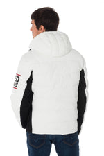 Redskins men's white down jacket - Image n°6