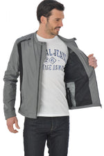 Gray nylon redskins jacket - Image n°3