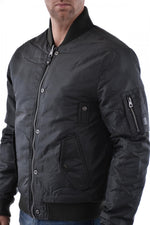 Redskins jacket in khaki/black polyester - Image n°4