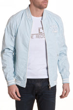 Redskins textile Teddy jacket Sky blue - Image n°2