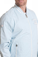 Redskins textile Teddy jacket Sky blue - Image n°3