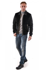  Scotch&Soda men's sheepskin leather jacket - Image n°2