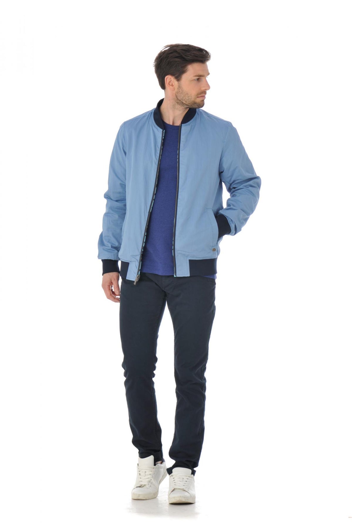 Scotch and Soda reversible palm tree print jacket - Image n°4
