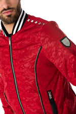 Horspist Red Polyester Jacket - Image n°7