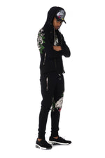 Black jogging jacket - Image n°3