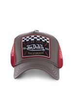 Brown and red Von Dutch cap - Image n°2