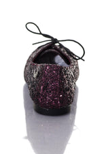 Women's shoes with purple sequins - Image n°6