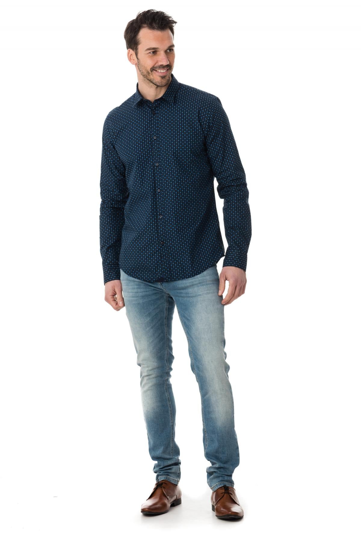 Chic shirt for men brand scotch and soda - Image n°2