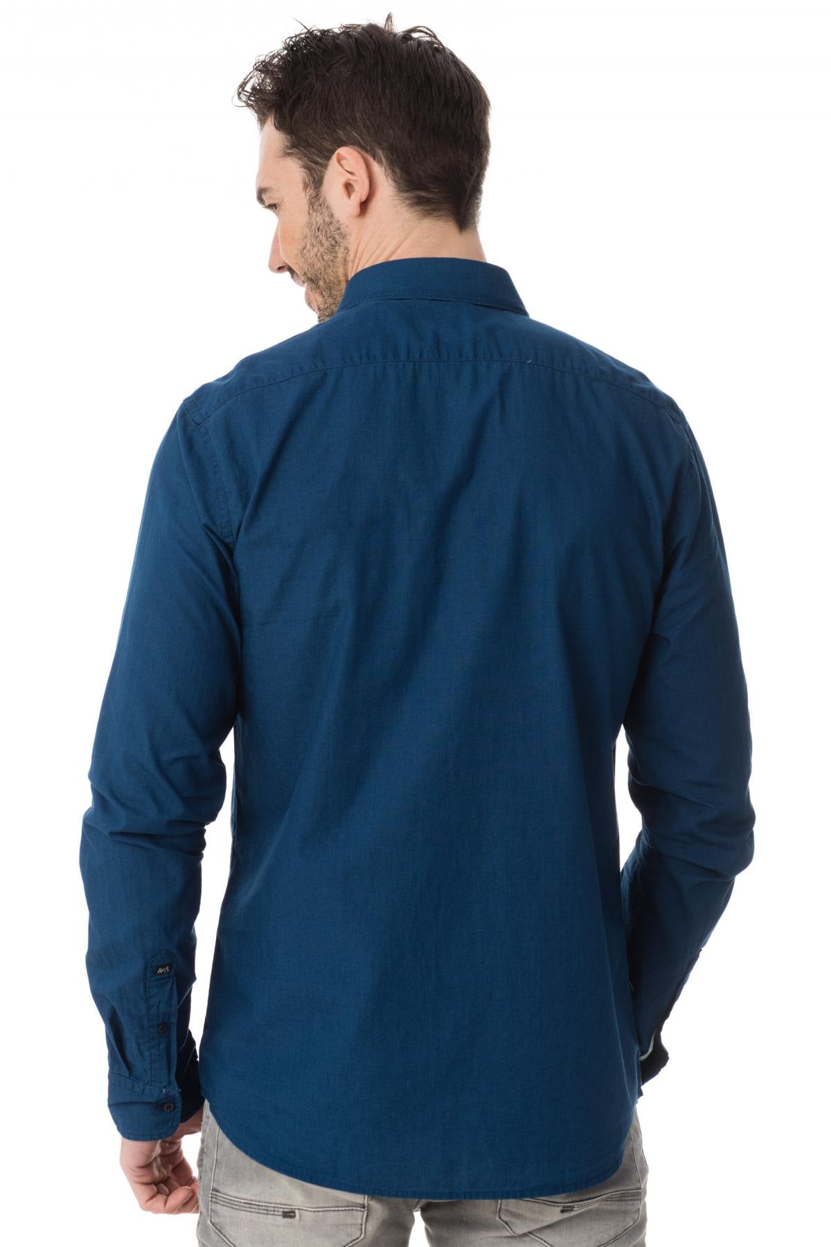Men's chic blue scotch&soda shirt - Image n°3