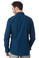 Men's chic blue scotch&soda shirt - Image n°3