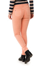 Kaporal women's orange skinny jeans - Image n°2