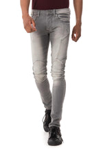 Redskins men's biker style jeans - Image n°1