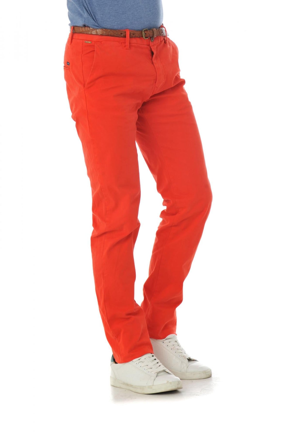 Scotch and Soda red chino pants - Image n°1