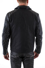 Kaporal Biker style jacket in polyester for Men - Image n°3