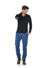 Black Redskins V-neck sweater - Image n°2