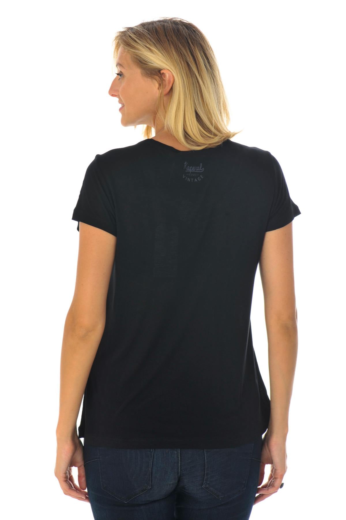 Kaporal t-shirt with women's patterns - Image n°3