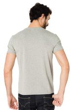 Redskins men's heather gray t-shirt - Image n°3
