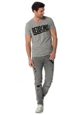 Men's gray Redskins t-shirt - Image n°2