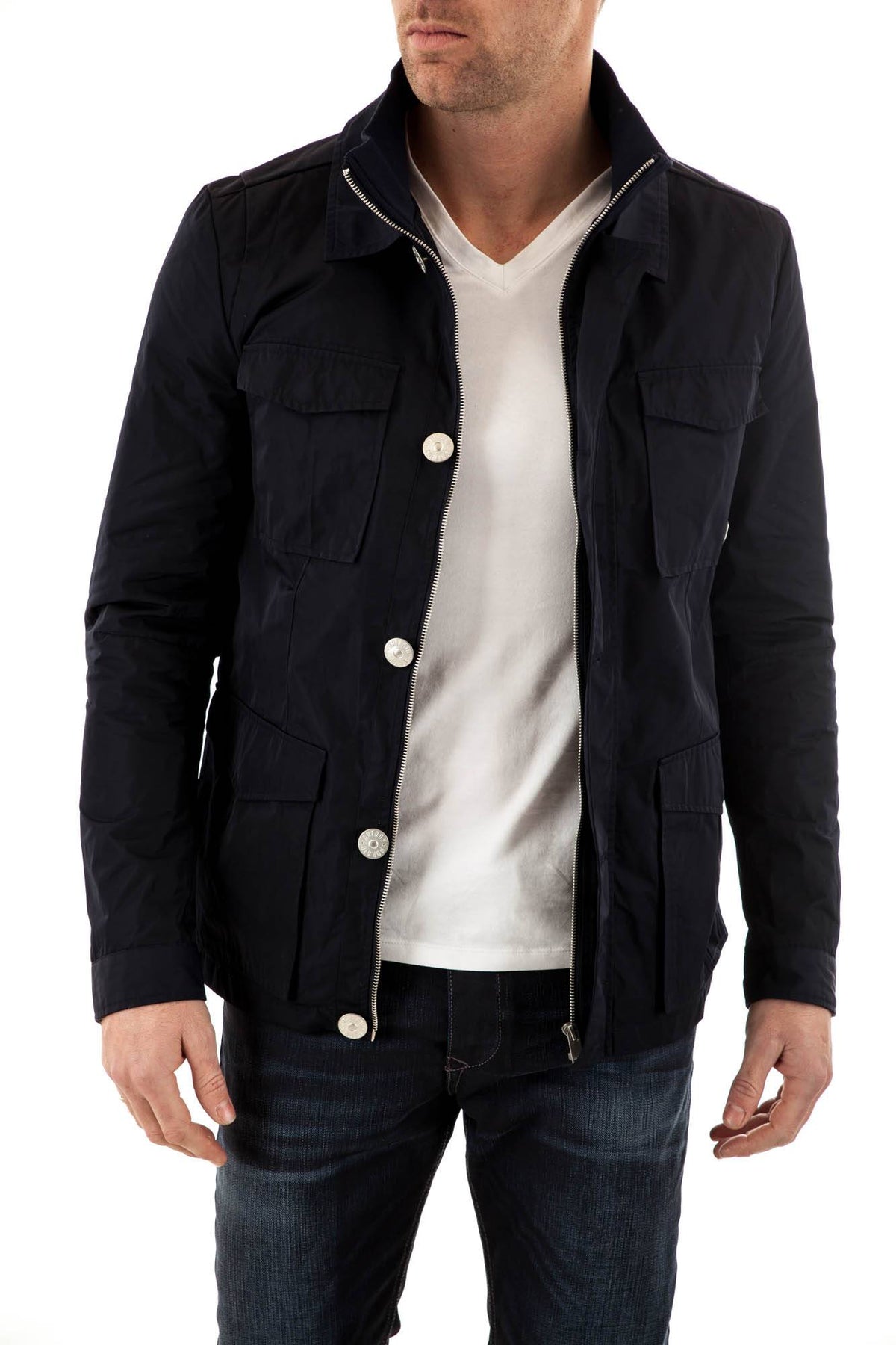 Blue Antony Morato jacket - Image n°1