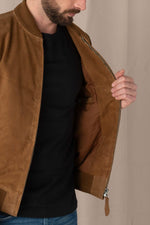 Schott LC300 Rust: soft goatskin bomber in warm rust tones. - Image n°6