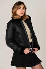 Schott's double-face sheepskin B-3 bomber-warm, durable, timeless. - Image n°9