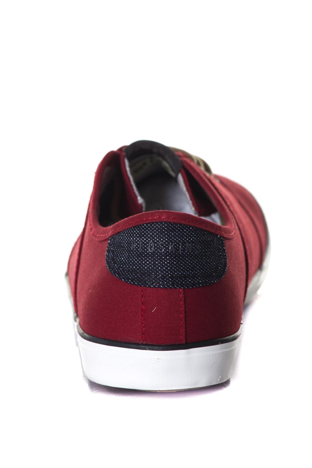 Men's red canvas shoes - Image n°6
