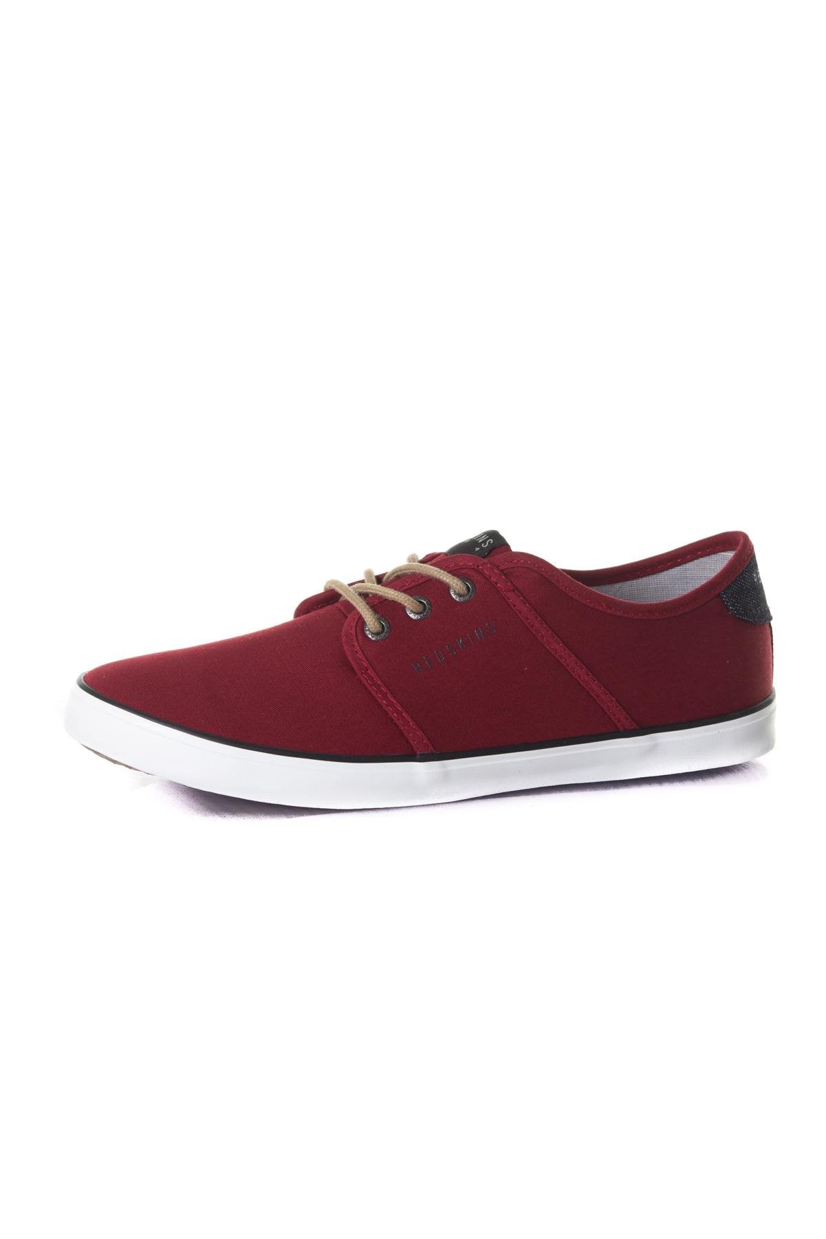 Men's red canvas shoes - Image n°7