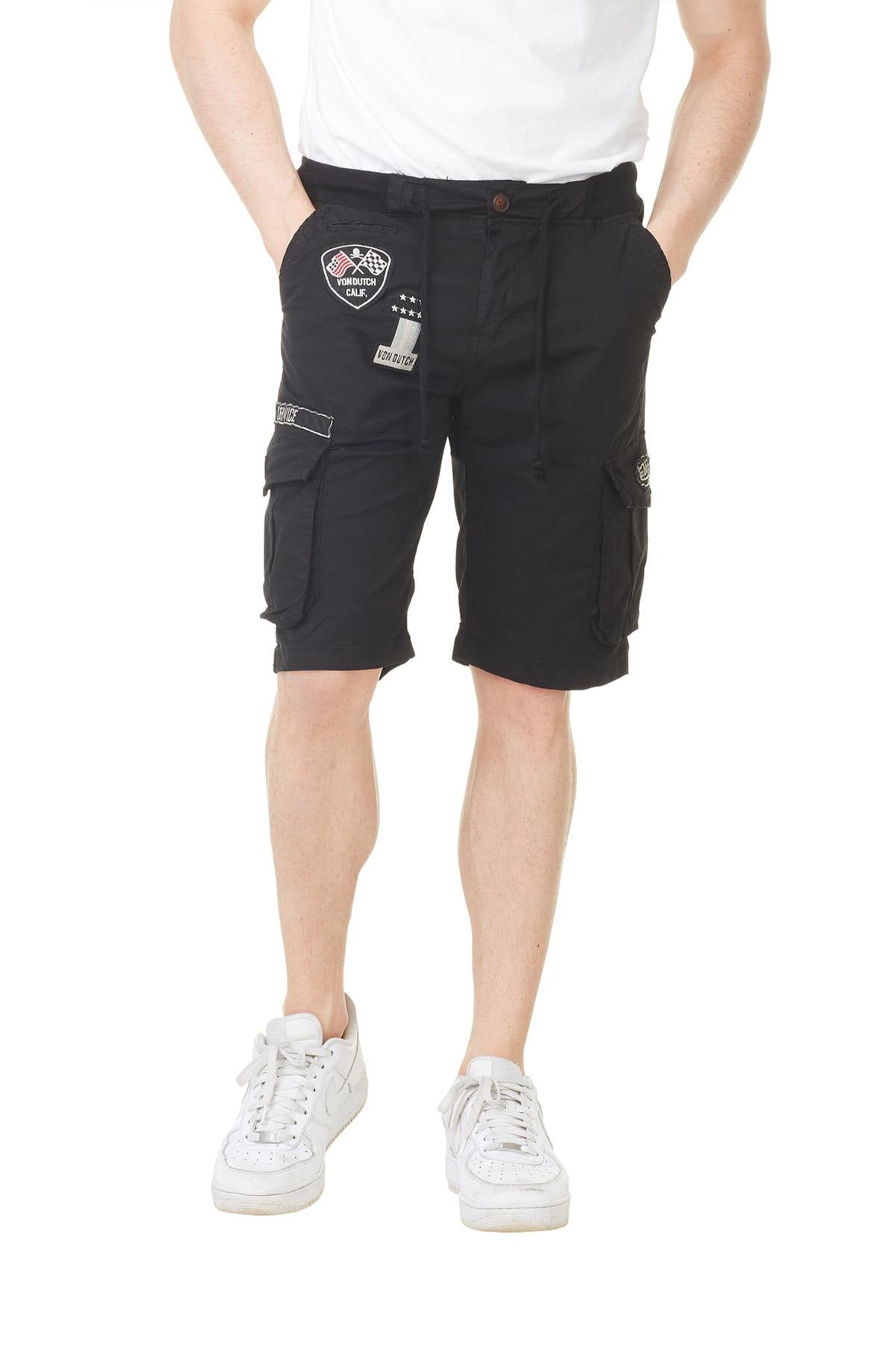 Black shorts with pockets - Image n°3