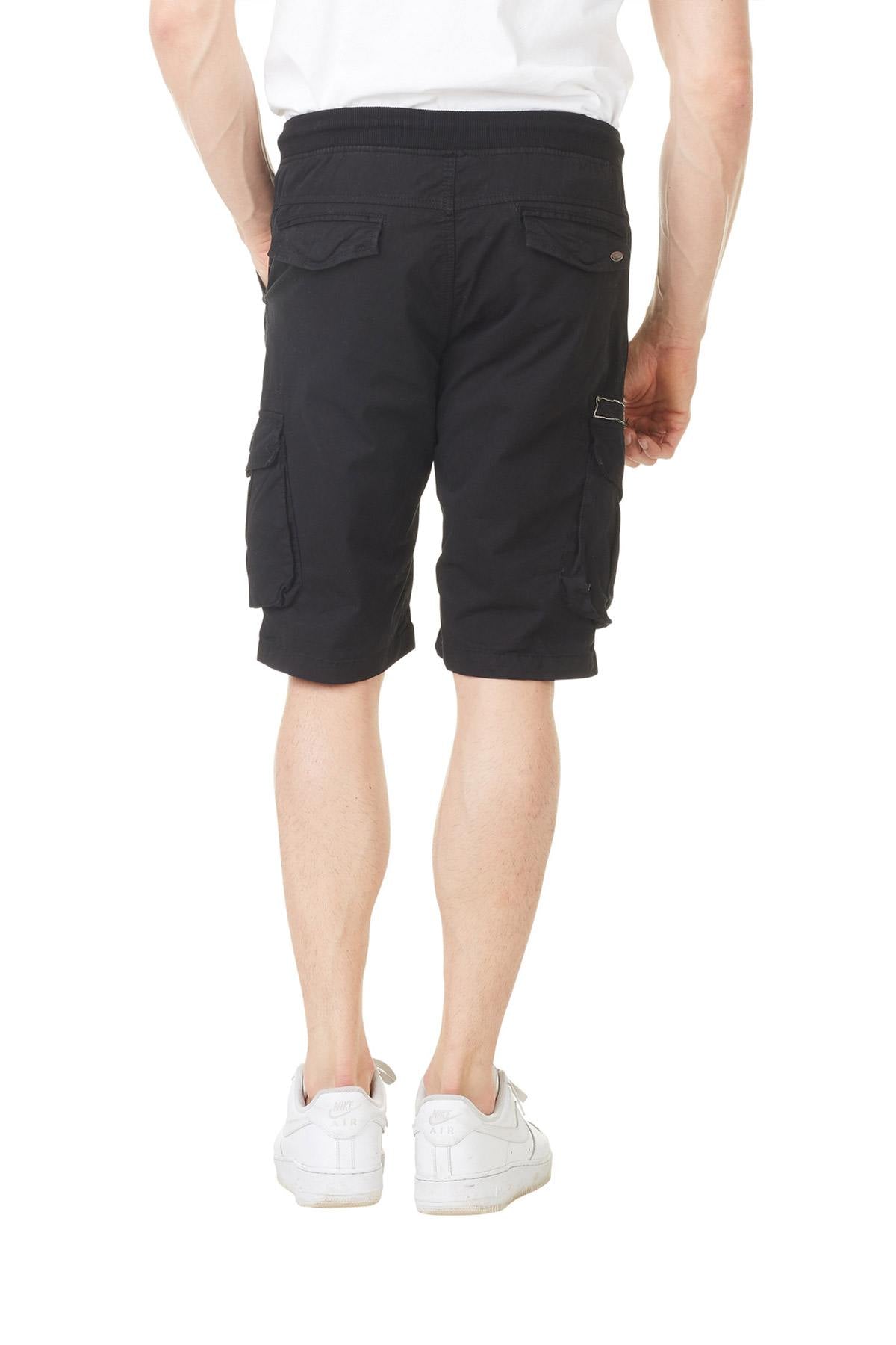Black shorts with pockets - Image n°2