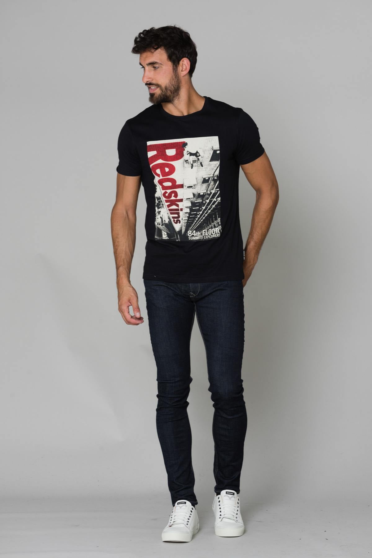Men's black t-shirt - Image n°2