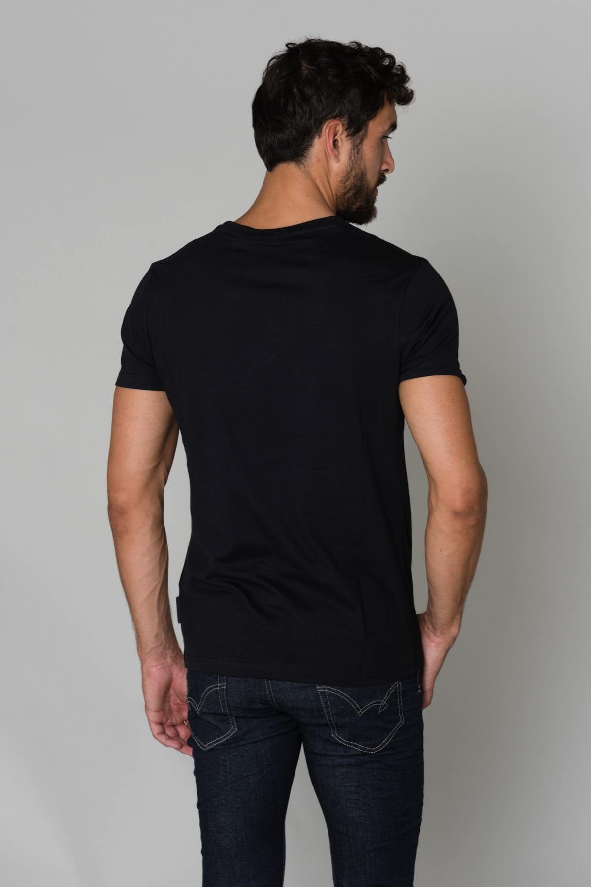 Men's black t-shirt - Image n°4