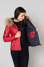Women's colorful leather jacket - Image n°5