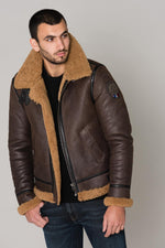  Sheepskin bomber jacket - Image n°1