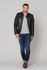  Men's leather jacket - Image n°2