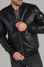 Patrouille de France leather bomber - Image n°3