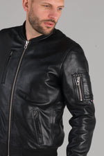 Patrouille de France leather bomber - Image n°2