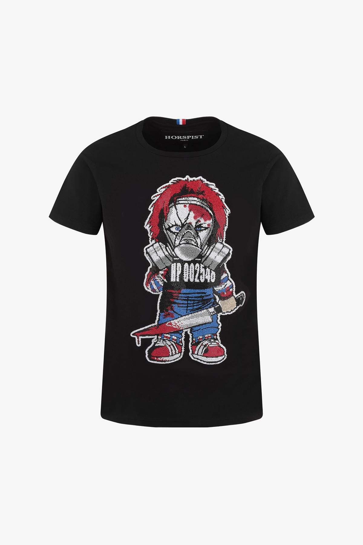 chucky rhinestone t-shirt - Image n°6