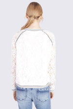 Off-white lace sweater - Image n°3