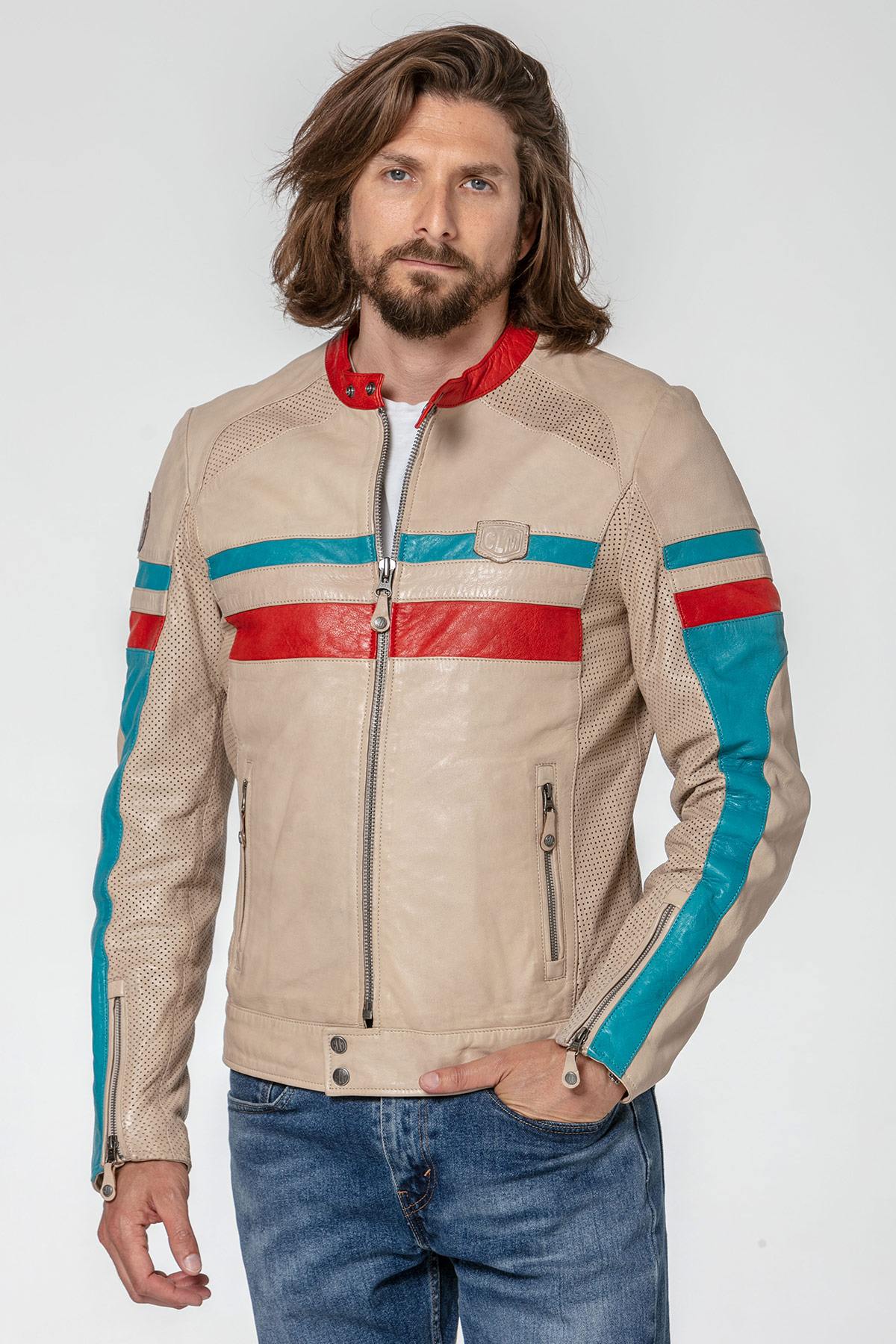 Trendy round neck jacket - Image n°1