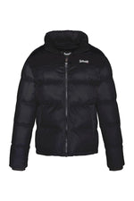 Black nylon down jacket for men - Image n°2