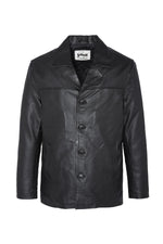This Schott jacket updates the Perfecto with a buttoned placket. - Image n°6