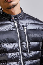 Men's black down jacket - Image n°2