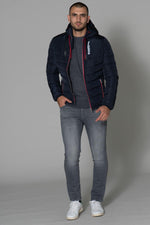 Fine sportswear down jacket - Image n°2