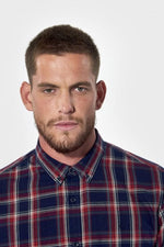 Men's checked shirt - Image n°2