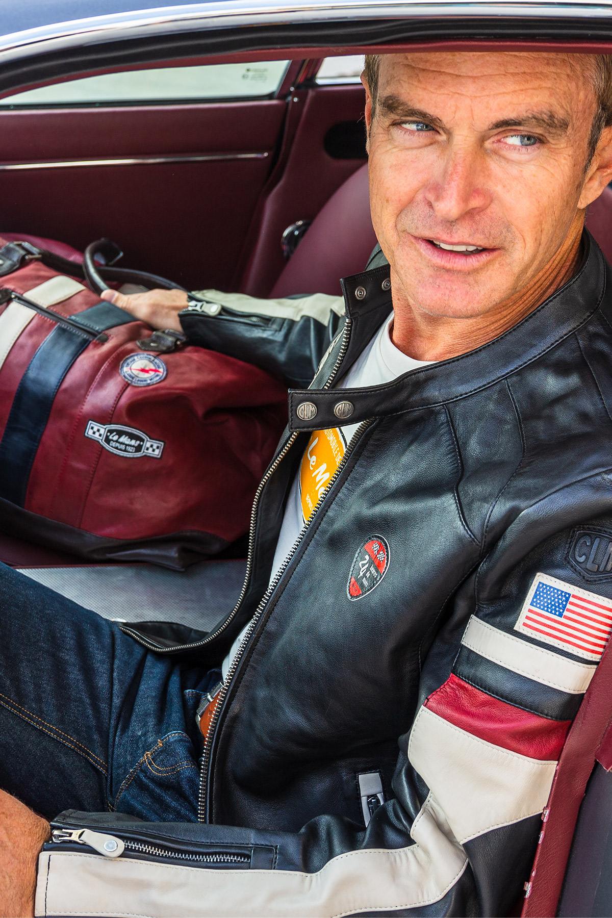 24h of Le Mans jacket in genuine leather - Image n°1