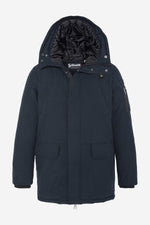 Snorkel parka with removable synthetic fur - Image n°4