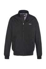 Fine black polyester jacket - Image n°7