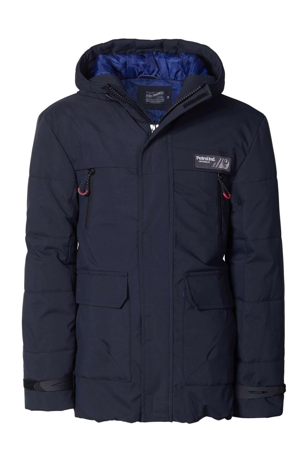 Warm coat with removable hood for children - Image n°1