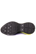 Black and yellow air bubble sneakers - Image n°10