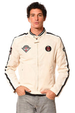 Off-white windbreaker jacket with patches - Image n°7